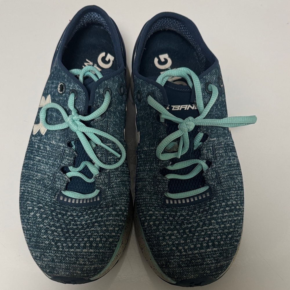 Under Armour Blue and Teal Athletic Shoes
